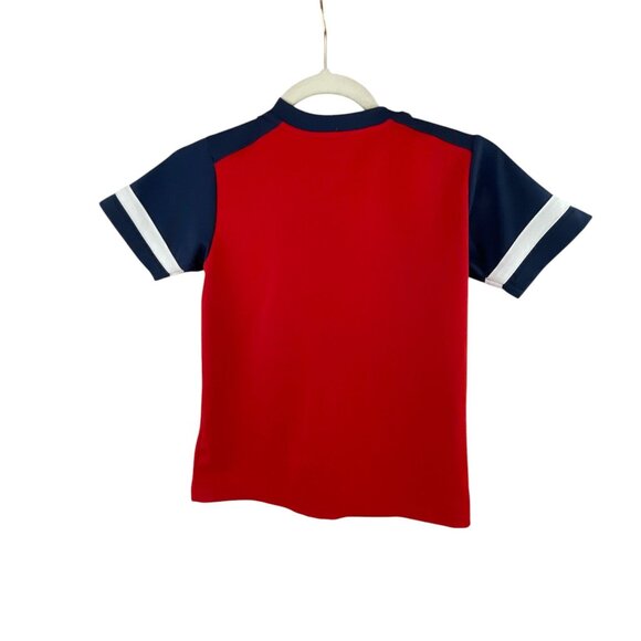 Boston Red Sox Youth T-Shirt XS Red Navy Blue Official MLB Merchandise Sporty - Picture 4 of 7